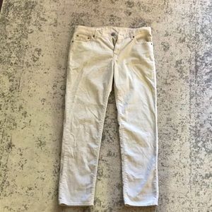 GAP 2969 off white corduroys